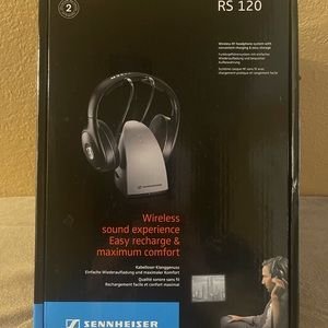 Brand new Sennheiser wireless rechargeable headphones